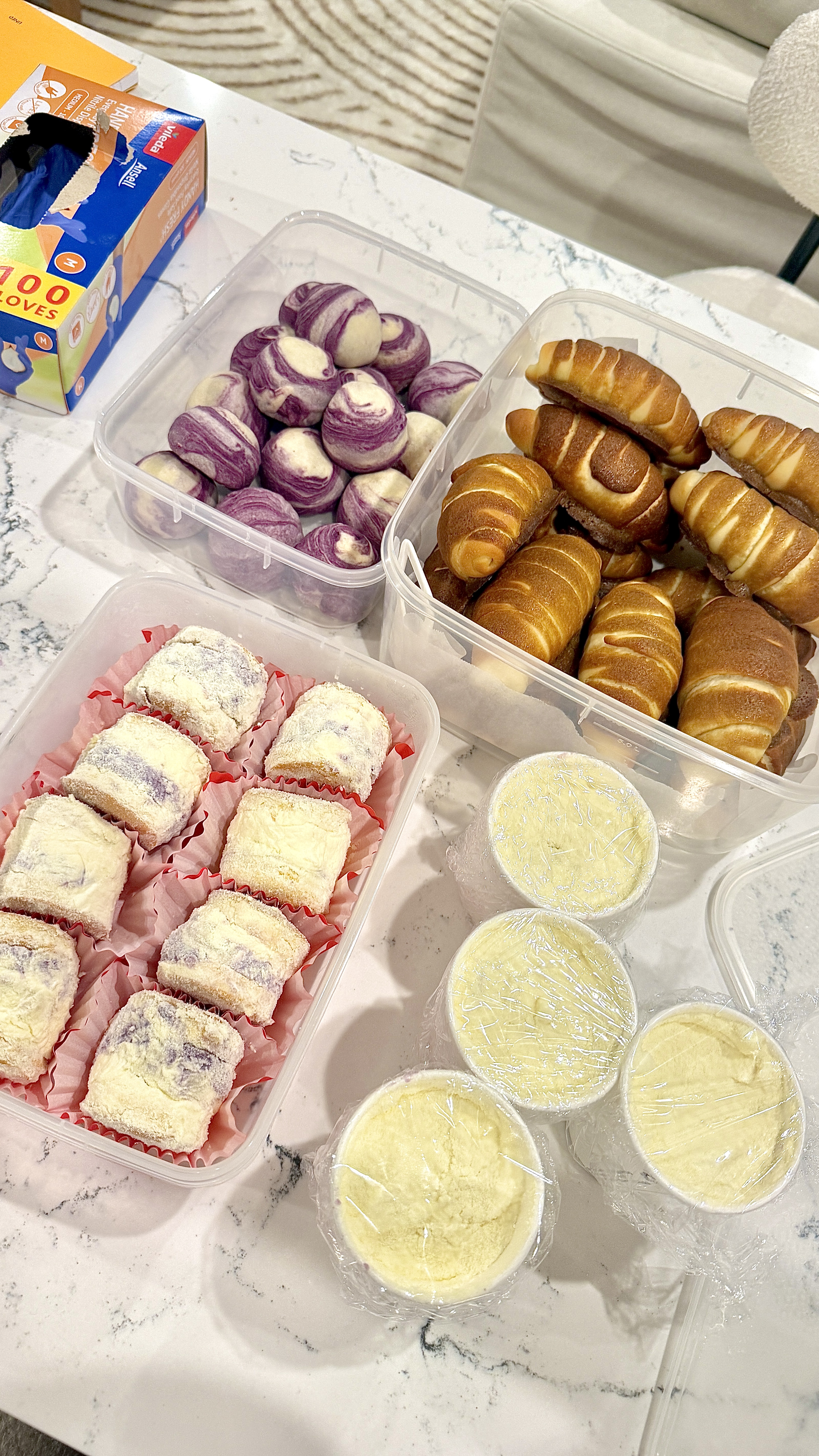 The full bake sale spread